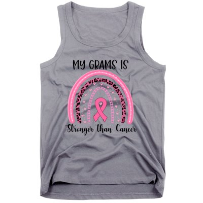 My Grams Is Stronger Than Cancer Breast Cancer Awareness Gift Tank Top