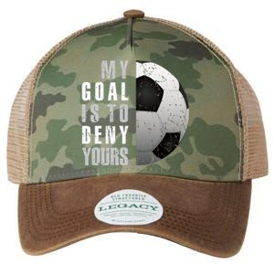 My Goal Is To Deny Yours Soccer Goalie Hoodie Christmas Gift Legacy Tie Dye Trucker Hat