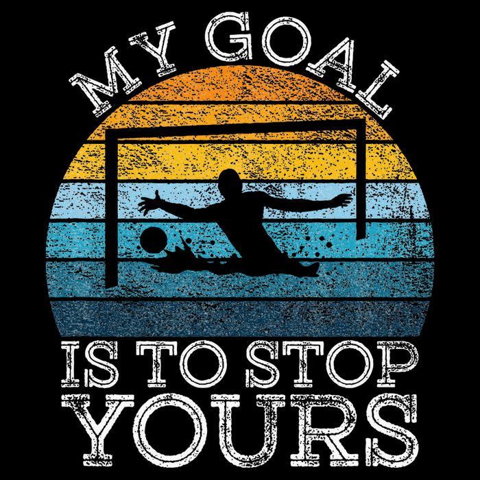 My Goal Is To Stop Yours Water Polo Goalie Goal Net Keeper Button
