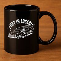 Murderapparel Get In Loser Death 11oz C Handle Ceramic Mug