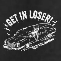 Murderapparel Get In Loser Death Golf Towel