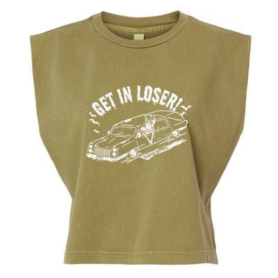 Murderapparel Get In Loser Death Garment-Dyed Women's Muscle Tee