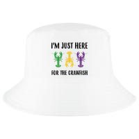 Mardi Gras Im Just Here For The Crawfish Cool Comfort Performance Bucket Hat