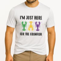 Mardi Gras Im Just Here For The Crawfish Cooling Performance Crew T-Shirt