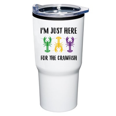 Mardi Gras Im Just Here For The Crawfish Tumbler