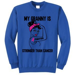 My Granny Is Stronger Than Cancer Breast Cancer Great Gift Sweatshirt