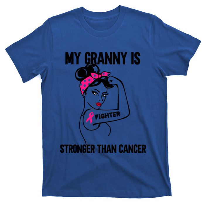 My Granny Is Stronger Than Cancer Breast Cancer Great Gift T-Shirt