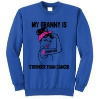 My Granny Is Stronger Than Cancer Breast Cancer Great Gift Tall Sweatshirt