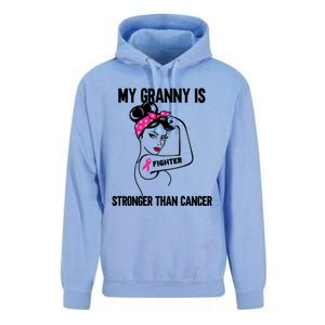 My Granny Is Stronger Than Cancer Breast Cancer Great Gift Unisex Surf Hoodie