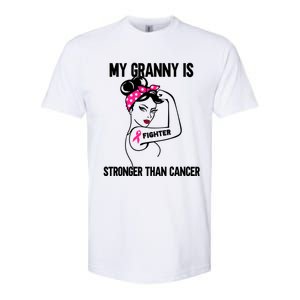 My Granny Is Stronger Than Cancer Breast Cancer Great Gift Softstyle CVC T-Shirt