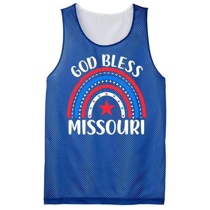 Missouri Gift I Love Missouri Usa Gift Mesh Reversible Basketball Jersey Tank