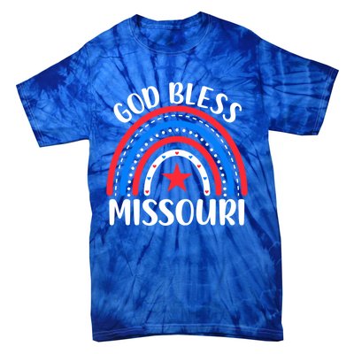 Missouri Gift I Love Missouri Usa Gift Tie-Dye T-Shirt