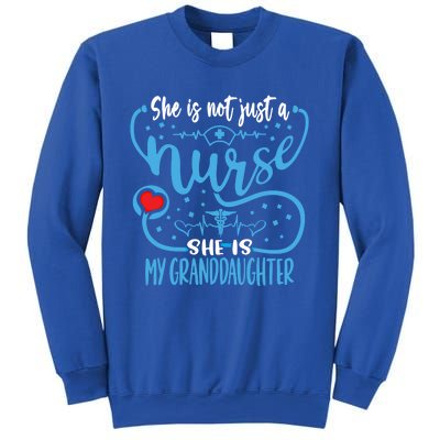 My Granddaughter Is A Nurse Proud Nurses Grandparent Rn Lpn Gift Sweatshirt