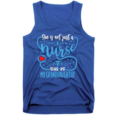 My Granddaughter Is A Nurse Proud Nurses Grandparent Rn Lpn Gift Tank Top