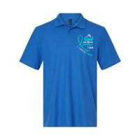 My God Is Stronger Than Cervical Cancer Warrior Great Gift Softstyle Adult Sport Polo