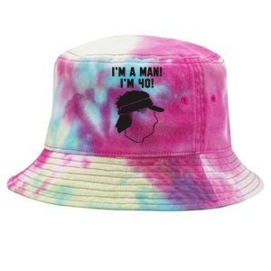 Mike Gundy IM A Man! IM 40! Tie-Dyed Bucket Hat