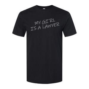 My Girl Is A Lawyer Tattoo For Girlfriends Softstyle CVC T-Shirt