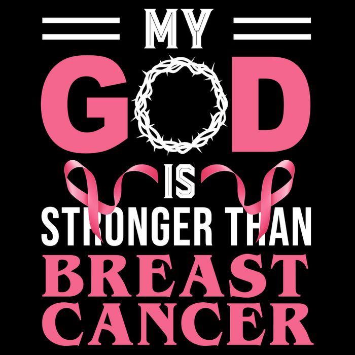 My God Is Stronger Than Breast Cancer Backpack