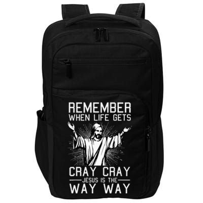 My God Is An Awesome God Christian Religious Impact Tech Backpack