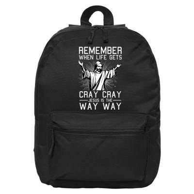 My God Is An Awesome God Christian Religious 16 in Basic Backpack