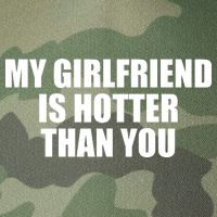 My Girlfriend Is Hotter Than You Legacy Tie Dye Trucker Hat