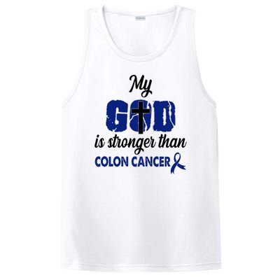 My God Is Stronger Than Colon Cancer PosiCharge Competitor Tank