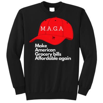 Maga Grocery Inflation Cost Of Living Sweatshirt