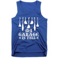 My Garage Is Full Of Booms Halloween Witch Gift Tank Top