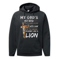 My God Is Not Dead Performance Fleece Hoodie