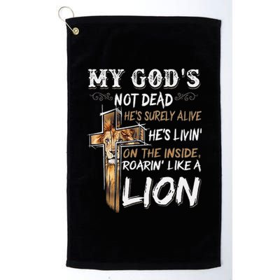 My God Is Not Dead Platinum Collection Golf Towel