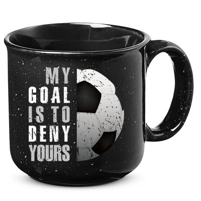 My Goal Is To Deny Yours Soccer Goalie Gift Christmas Gift 15oz Campfire Ceramic Mug