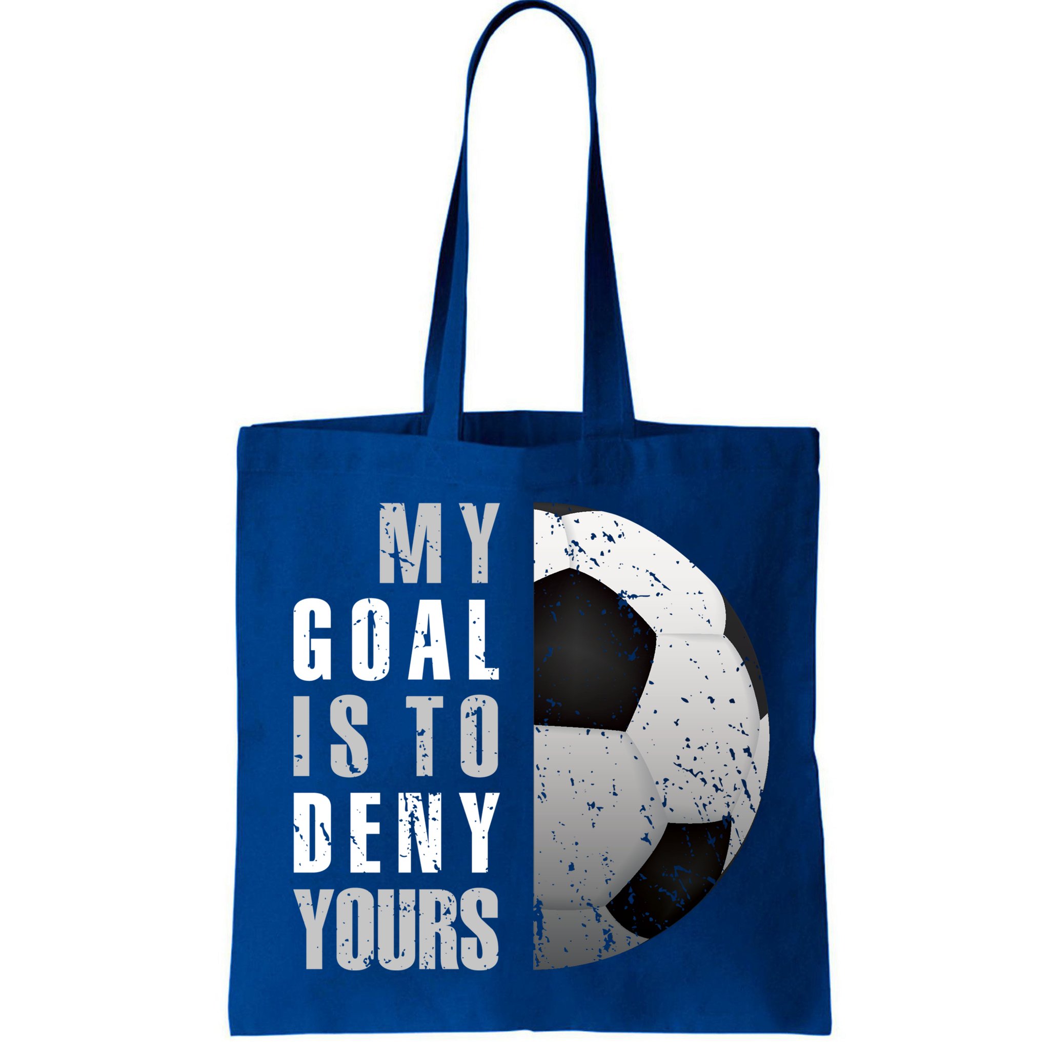 My Goal Is To Deny Yours Soccer Goalie Gift Christmas Gift Bag
