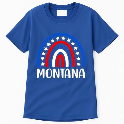 Montana Gift I Love Montana Usa Gift Tall T-Shirt