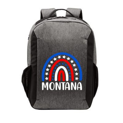 Montana Gift I Love Montana Usa Gift Vector Backpack