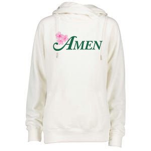 Masters Golf Inspired Tournament Womens Funnel Neck Pullover Hood