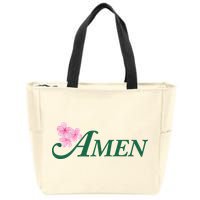 Masters Golf Inspired Tournament Zip Tote Bag