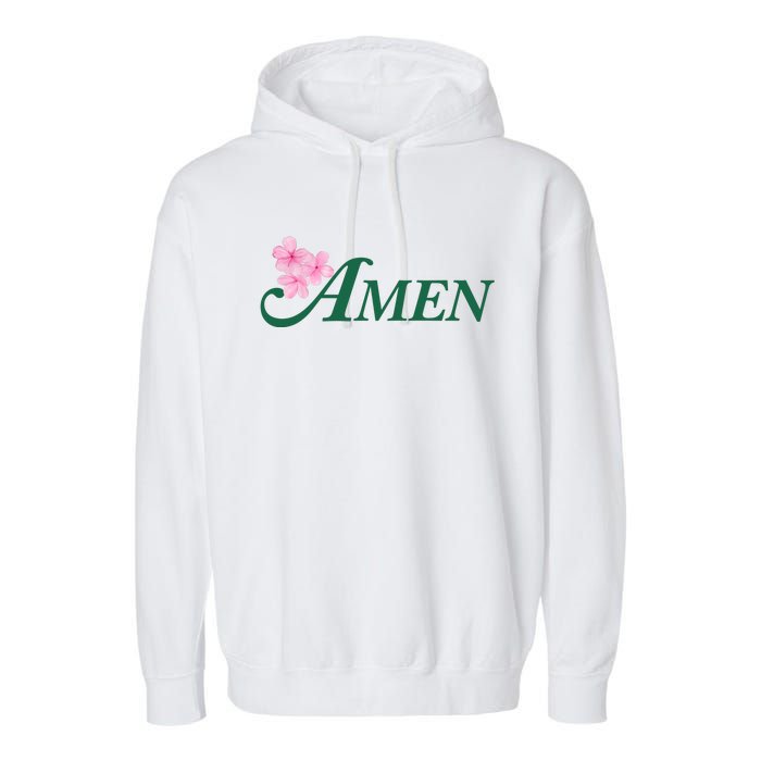 Masters Golf Inspired Tournament Garment-Dyed Fleece Hoodie