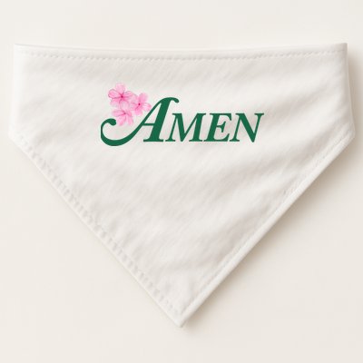 Masters Golf Inspired Tournament USA-Made Doggie Bandana