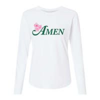 Masters Golf Inspired Tournament Womens Cotton Relaxed Long Sleeve T-Shirt