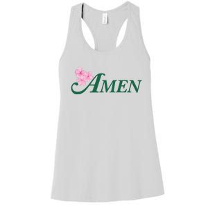 Masters Golf Inspired Tournament Women's Racerback Tank