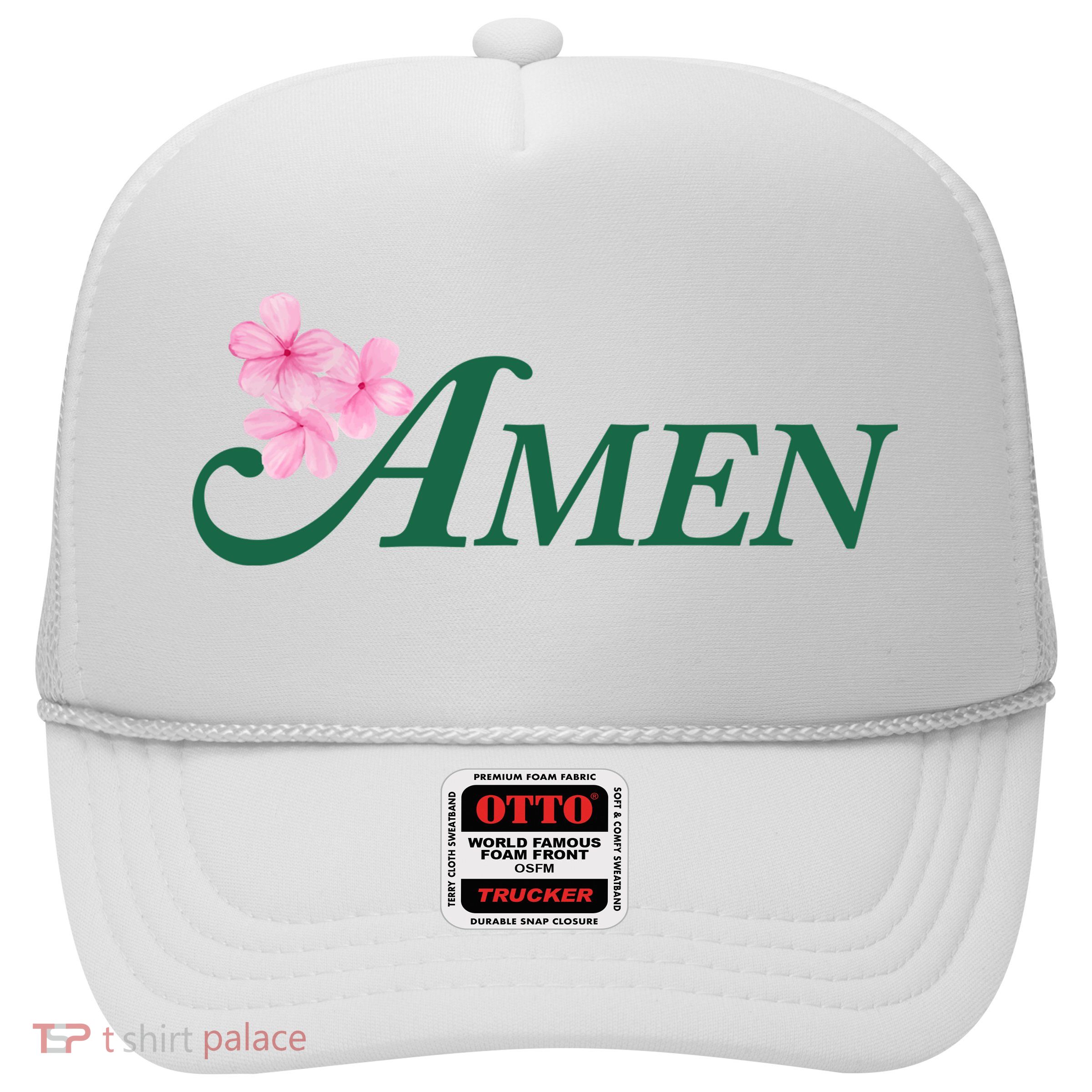 Masters Golf Inspired Tournament Trucker Hat