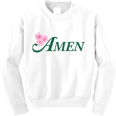 Masters Golf Inspired Tournament Kids Sweatshirt