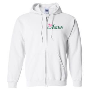 Masters Golf Inspired Tournament Full Zip Hoodie