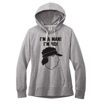 Mike Gundy IM A Man! IM 40! Women's Fleece Hoodie