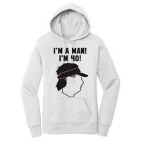 Mike Gundy IM A Man! IM 40! Women's Pullover Hoodie