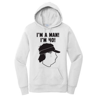 Mike Gundy IM A Man! IM 40! Women's Pullover Hoodie