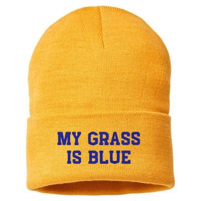 My Grass Is Blue Sustainable Knit Beanie