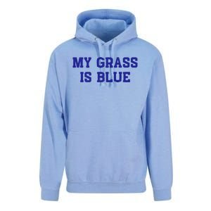 My Grass Is Blue Unisex Surf Hoodie