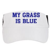 My Grass Is Blue Adult Drive Performance Visor