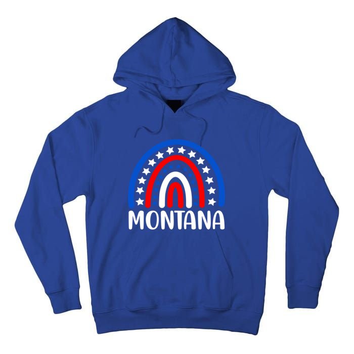 Montana Gift I Love Montana Usa Funny Gift Tall Hoodie